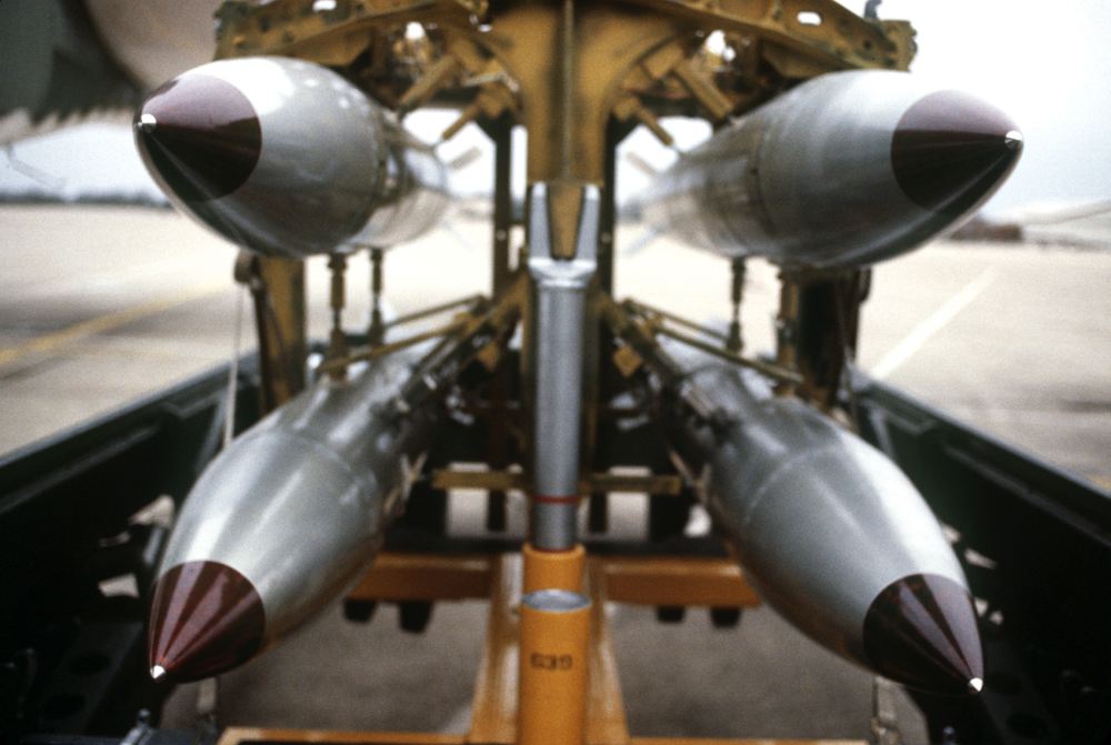 B-61 con missili nucleari