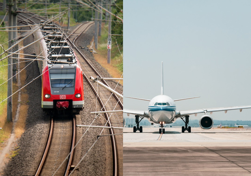 prezzi aereo e treno