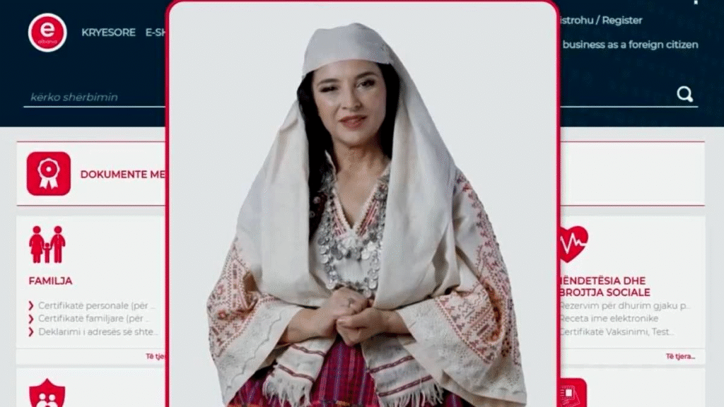 diella su portale e-albania