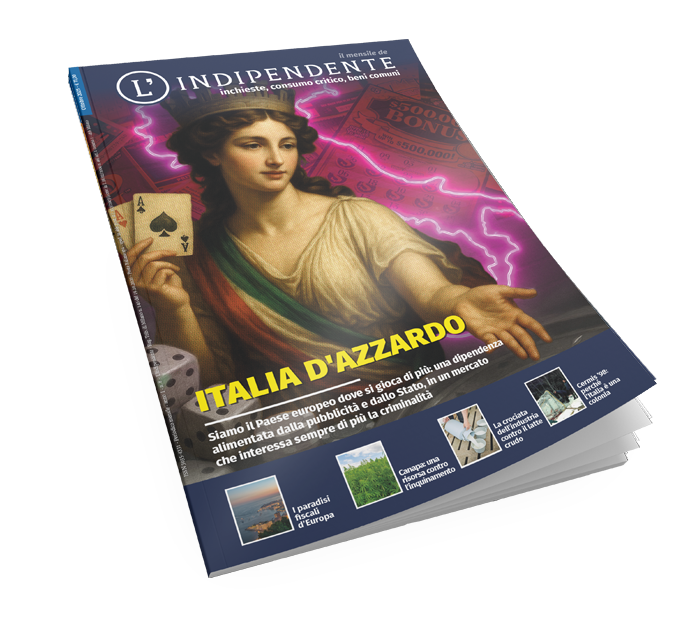 Copertina ottobre 2025 - Italia d'azzardo