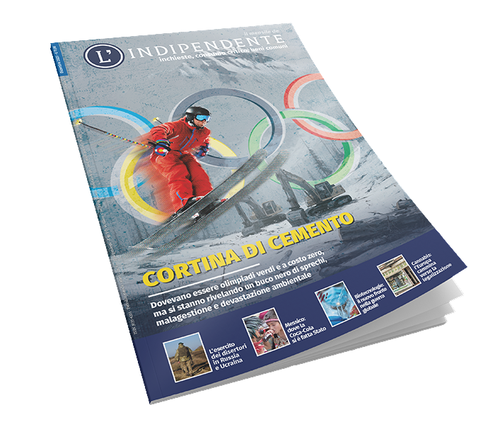 Copertina dicembre 2025 - Cortina di cemento